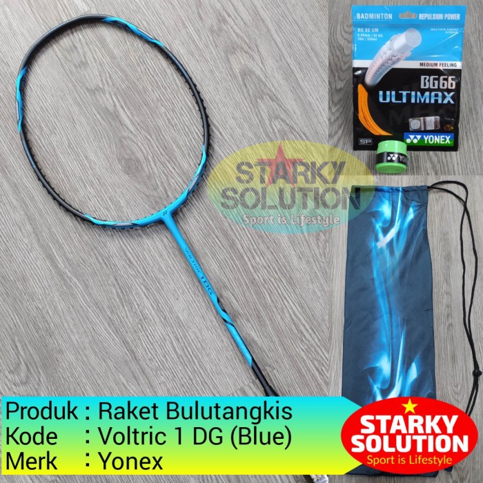 mantul habis badminton YONEX Voltric 1 DG Raket Bulutangkis Original