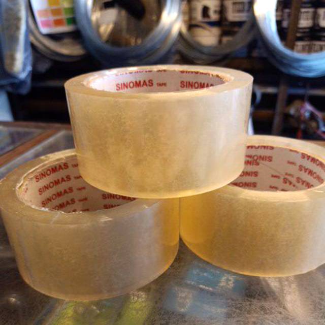 

Isolasi lakban bening besar