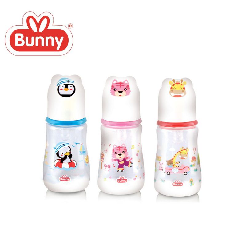 DB1208 Lusty Bunny Botol Susu Bayi Karakter 125 no / Baby Feeding Bottle