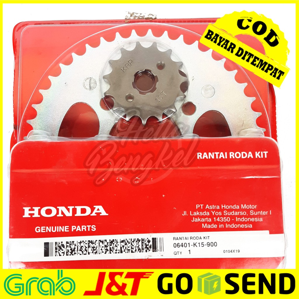 gir set gear set HONDA VERZA ORIGINAL ORI K18
