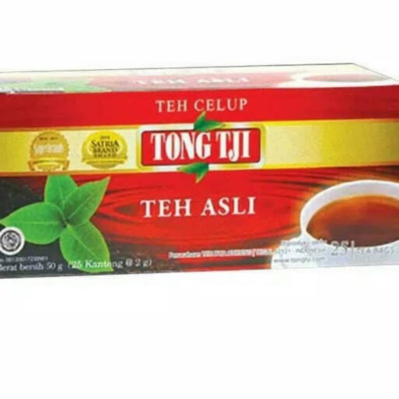 Teh Tongtji black tea isi 25 tong tji