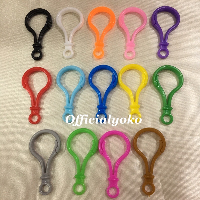 Kait Lobster Plastik Warna Warni (Per Pcs) / Kait Masker