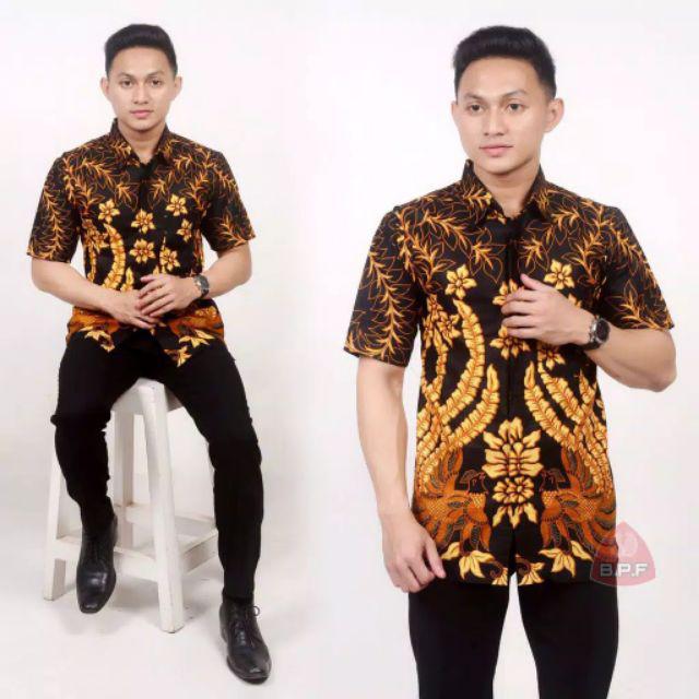 Kemeja Batik Motif Cendrawasih Kemeja Pria Batik Modern