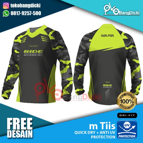 Jersey Sepeda Costum Dengan Desain 