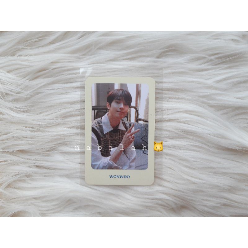 Photocard/PC WONWOO MINGYU JUN ODE TO YOU (OTY) OFF THE RECORD (OTR)