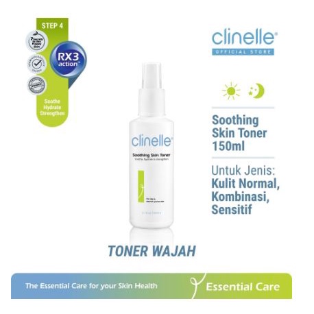 ☘️Yuri Kosmetik☘️ clinelle soothing skin toner