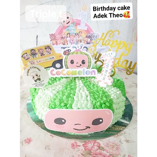 cake ultah Anak tema Cocomelon