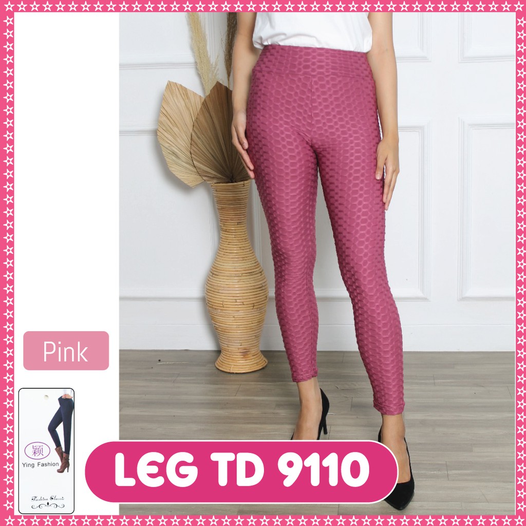 Legging TIE DYIE Yoga TD9110 Polos Legging Olahraga Gym Pinggang Tinggi Celana Yoga / ying fashion