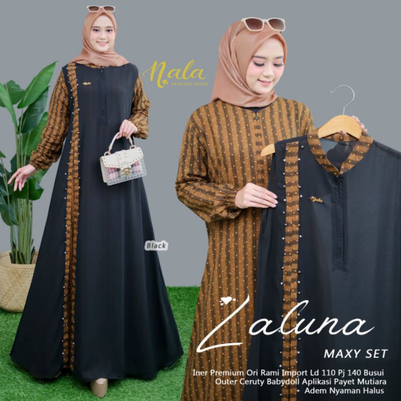 Laluna Maxy Set By ORI Nala Fashion Hijab