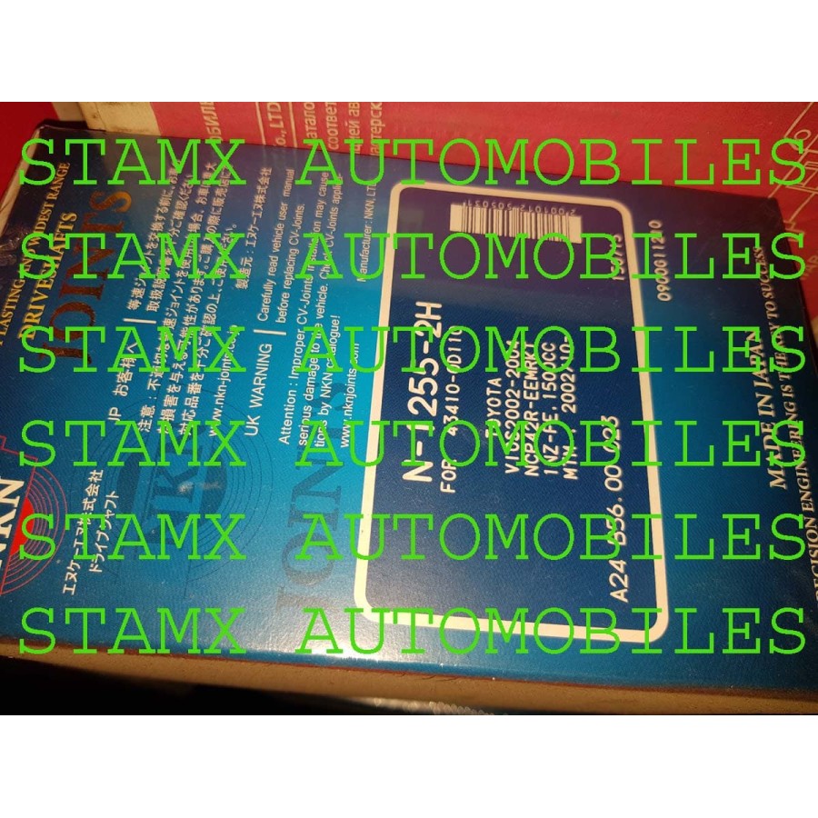 CV JOINT OUTER / As Roda LUAR ORIGINAL merk NKN made in Japan Toyota Vios Lama / Limo Lama OLD tahun