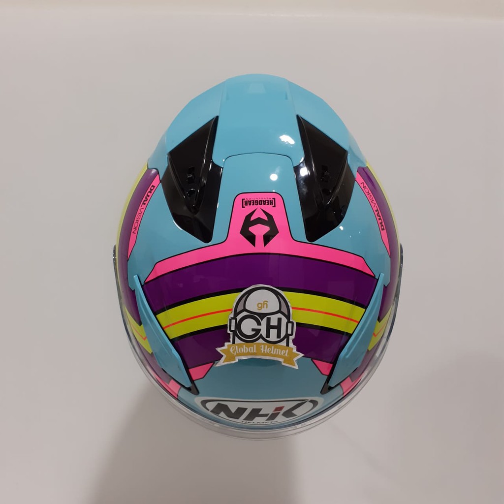 HELM NHK R1 XINOID NHK R-1 XINOID LIGHT TOSCA DOUBLE VISOR