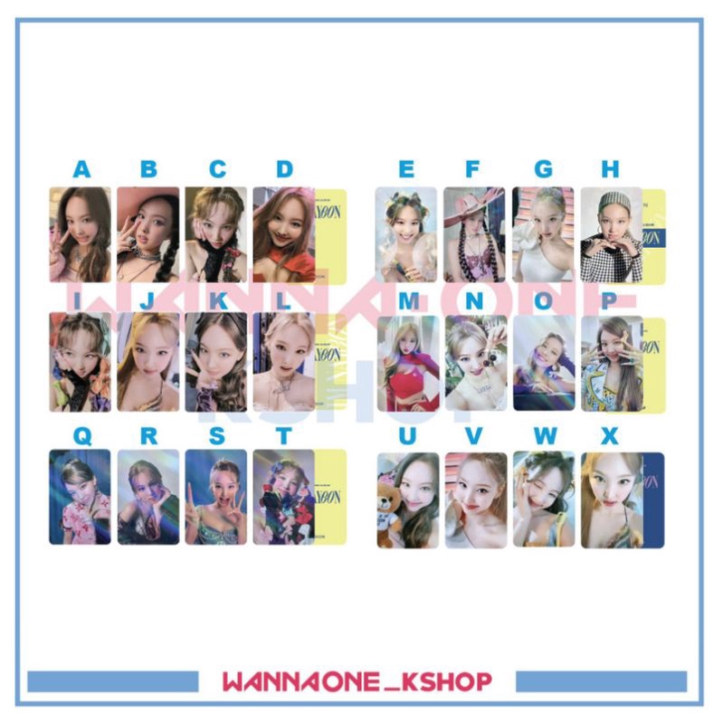 photocard Nayeon pop POB twice