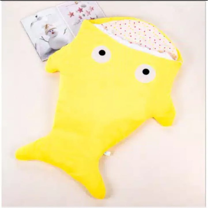 Selimut Bayi Model Shark Kantung Tidur Baby