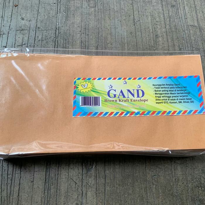 

A Amplop Coklat Ukuran Kabinet WPS atk tebal