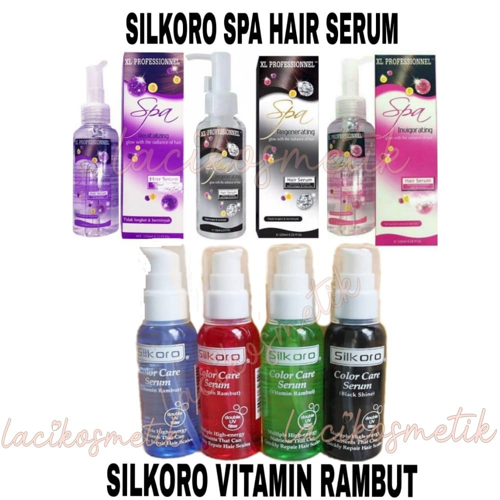 ✨LACIKOSME✨ SILKORO PROFESSIONAL SPA HAIR SERUM - SILKORO SERUM RAMBUT