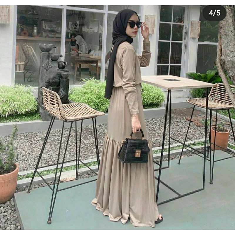 Java dress - Java classy dress - Lotus Dress - Elwie.id - corliss corlis cloth