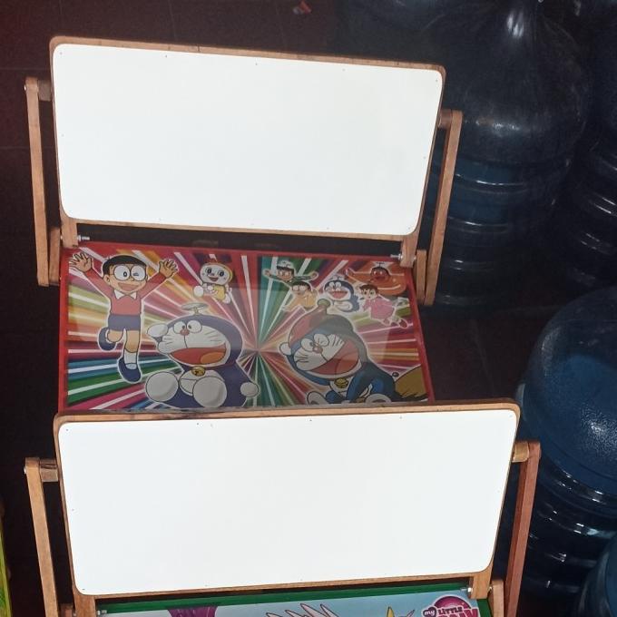 meja belajar whiteboard lipat murah