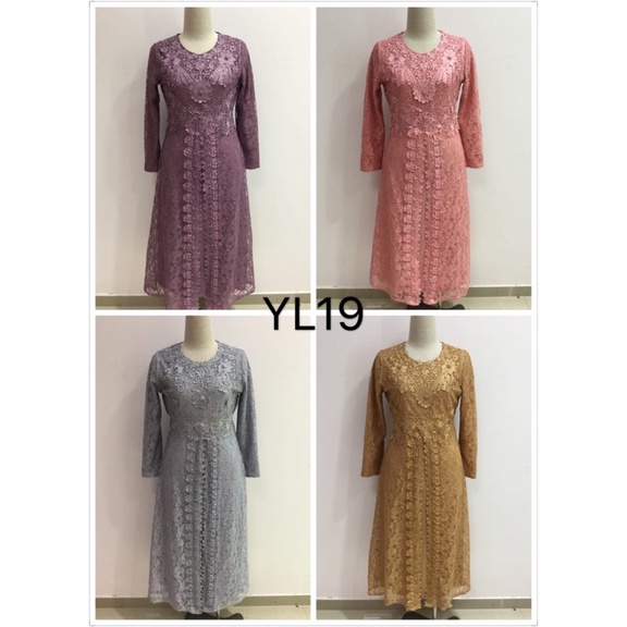 gamis yul brokat yl19