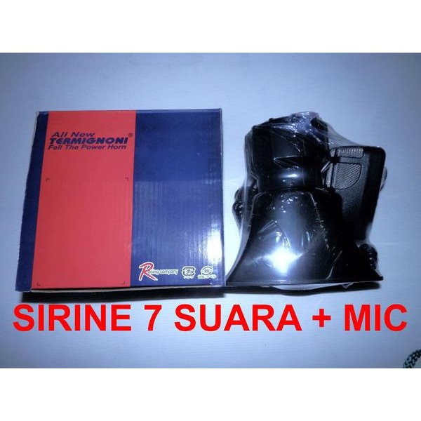 Klakson Toa Horn Polisi 7 Suara Termignoni 7suara Variasi Motor