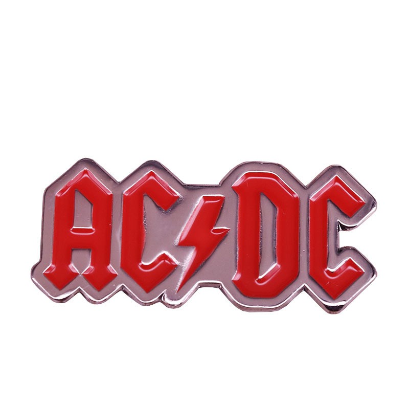 Pin Enamel Iconic Australian Rock Band AC/DC