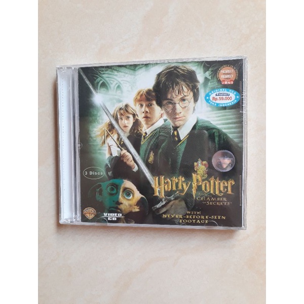VCD HARRY POTTER ORIGINAL SEGEL