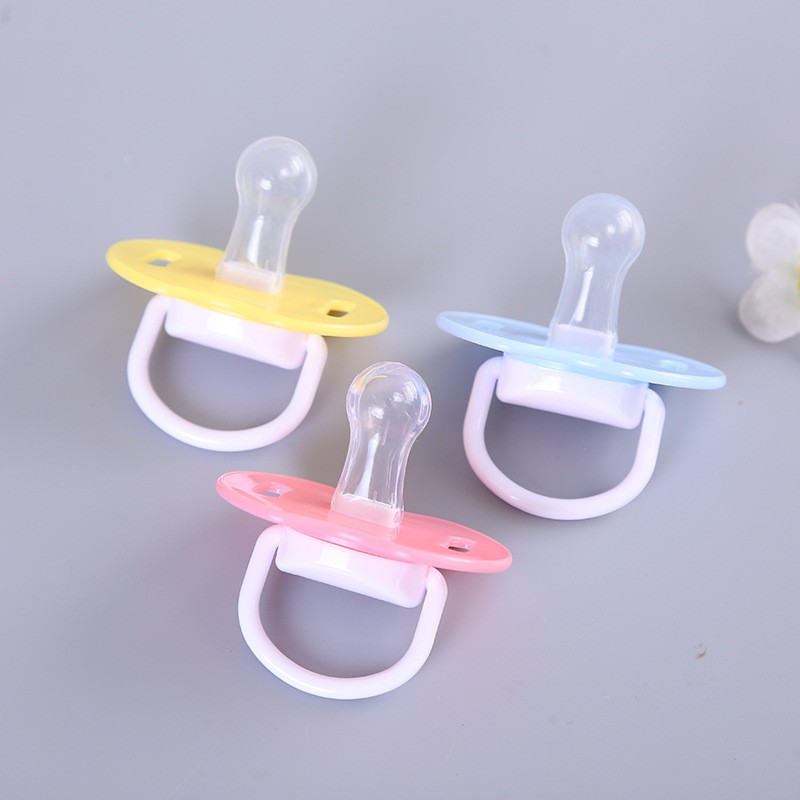 ~COD~DO-C46 Empeng Bayi | Dot Bayi Bulat / Datar | Baby Pacifier / Soother | Kompeng Bayi Food Grade-Dot Bulat