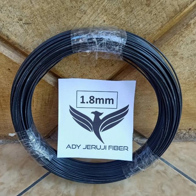 jeruji fiber hitam 1.8 mm