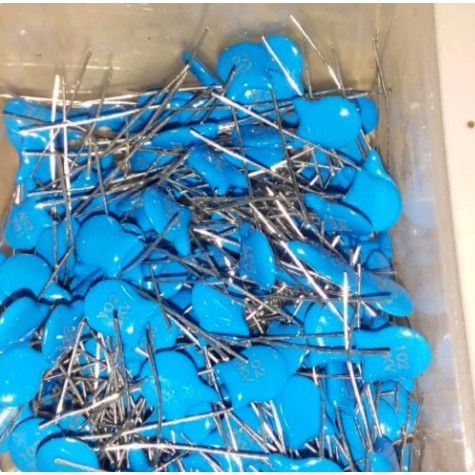 High Voltage Capacitor 1nF 102 2KV 2000V Kapasitor Ceramic Milar