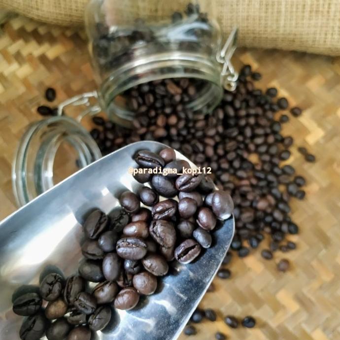 

1kg biji kopi lanang / peaberry coffee roasted