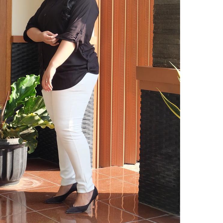 ● KEMEJA JUMBO WANITA LD 130 POLOS XXXXL KEKINIAN ❇