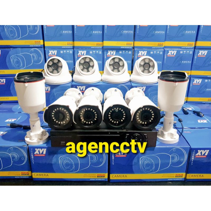 paket cctv 10 kamera 5mp 1080p full hd ir sony garansi 2thn