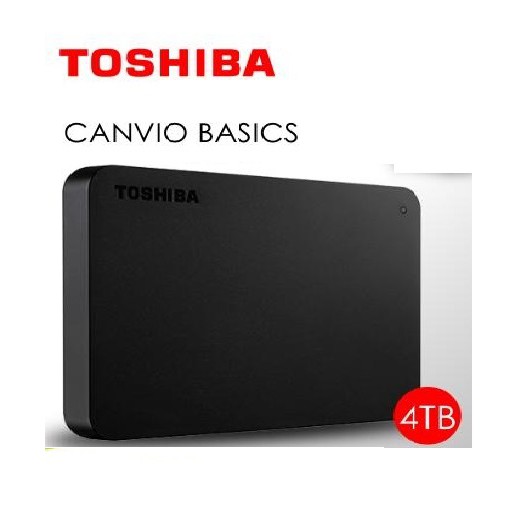 Toshiba Canvio Basic 4TB HD HDD Hardisk Harddisk Eksternal External