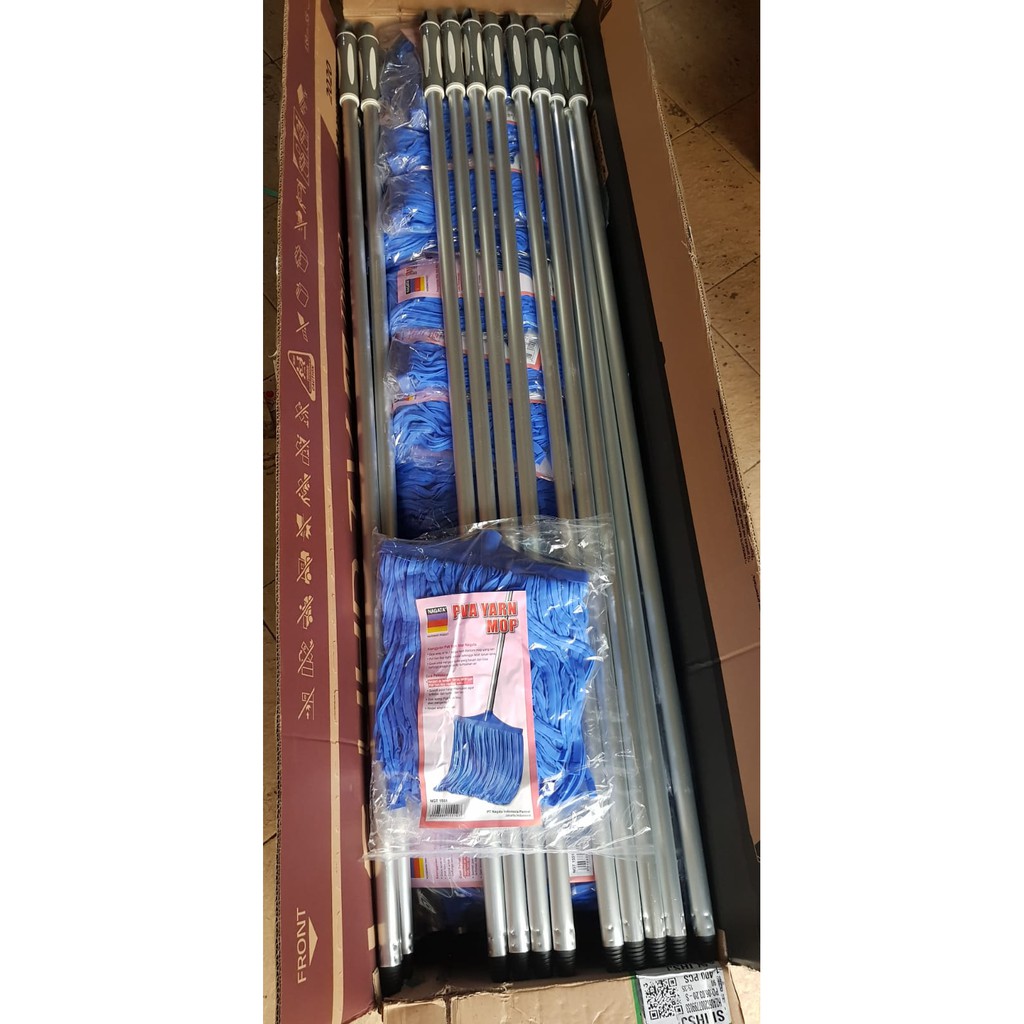 Pel Lantai Kanebo Nagata / PVA Yarn Mop Nagata 1551 + Gagang