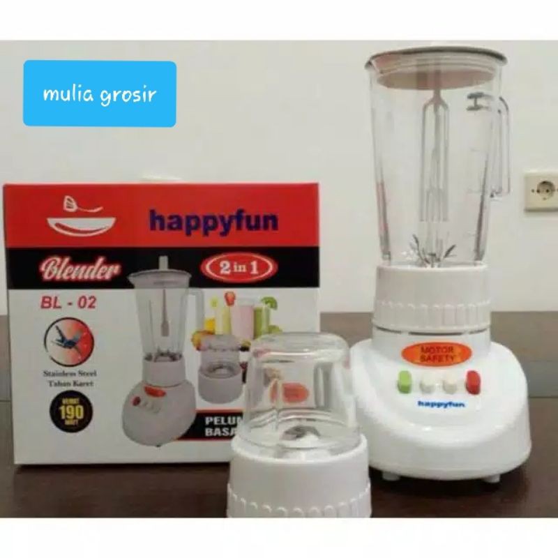 Blender Plastik Happy Fun isi 2