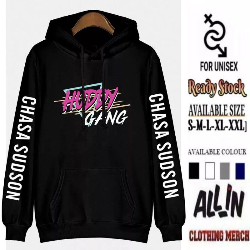 HOODIE JUMPER PRIA KEREN HUDDY GANG CHASSA SUDSON PREMIUM QUALITY