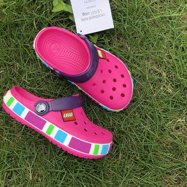 ➼ Crocs / Crocs anak / Crocs Lego / Sandal Crocs / Sandal Anak / Sandal Karet Anak / Crocs Kids Lego