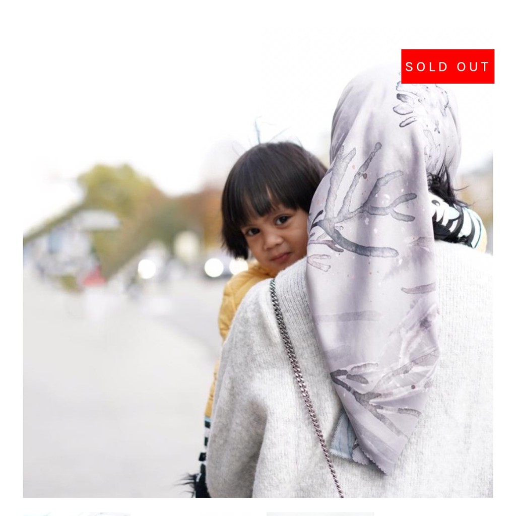 Buttonscarves Twilight Series - Grey - Reject Sale