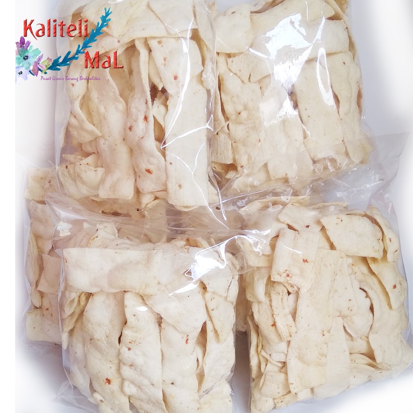 

Slondok Original Khas Magelang Asli Keripik Kerupuk Super Krenyes Kriuk