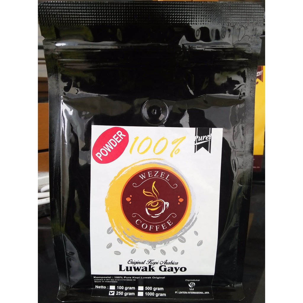 

BEST SELLER Kopi Luwak Liar Gayo Premium 100gr