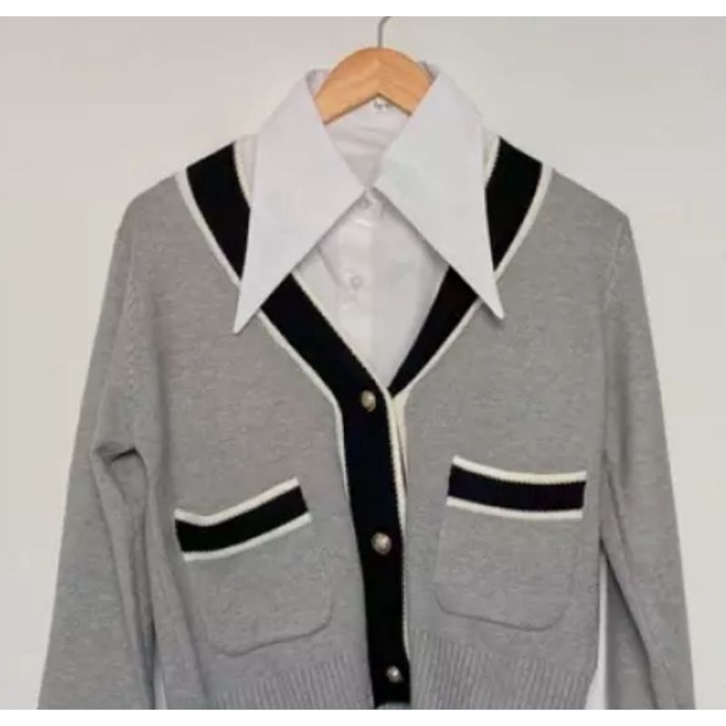 KERAH PALSU LEHER DAUN BESAR MURAH/ FAKE COLLAR