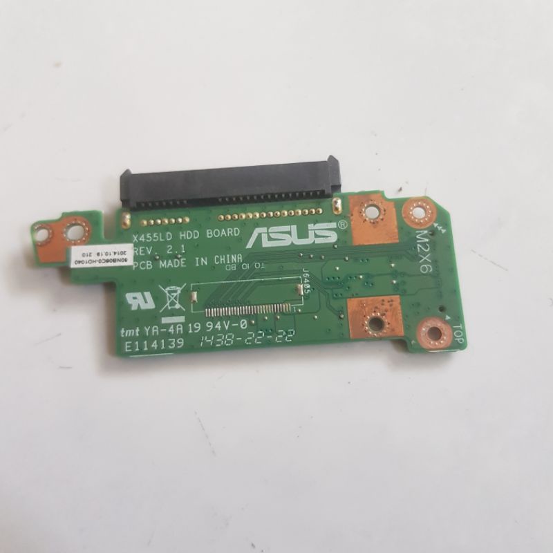 SOKET KONEKTOR HDD ASUS X455L A455L X455LD X455LJ X454W