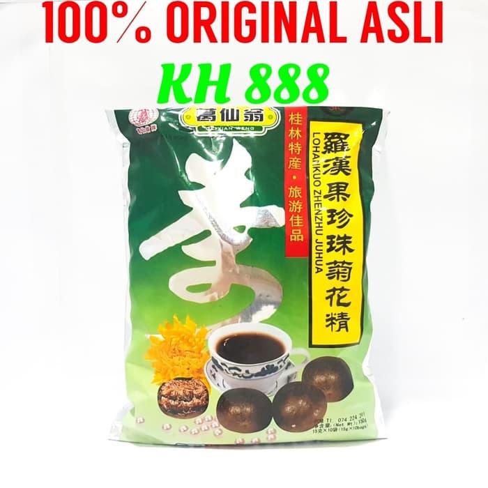 

Obat China Cina Lo Han Kuo Bungkus - Pereda panas dalam Shinse Sinse