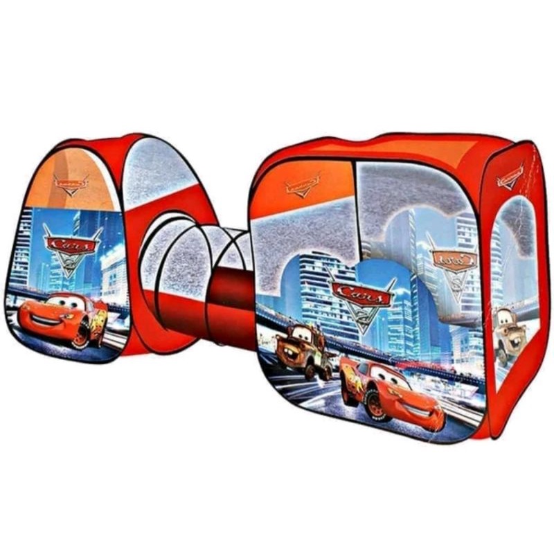 TENDA TEROWONGAN CARS ANAK TENDA ANAK