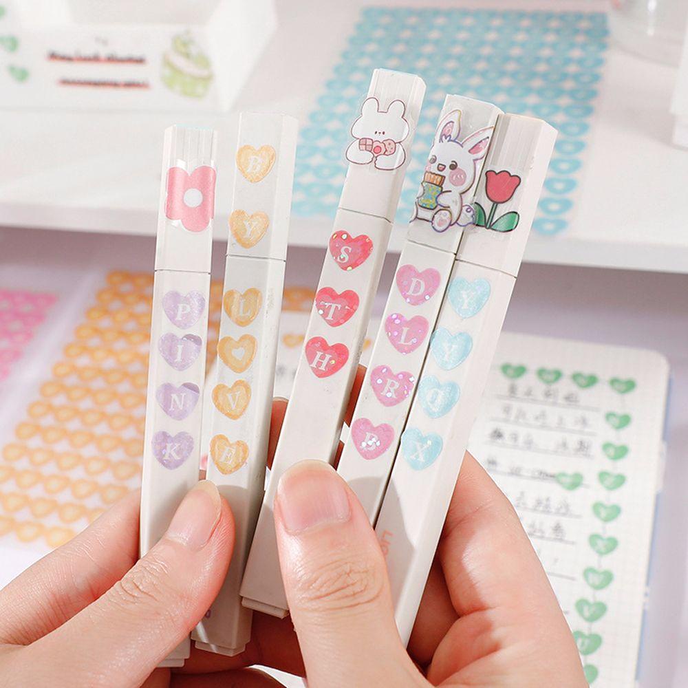 [Elegan] Stiker Dekorasi Buku Pegangan Warna-Warni Kreativitas Dekorasi Keyboard DIY Scrapbooking Stiker Keyboard Phone Case Decor Laser Sticker