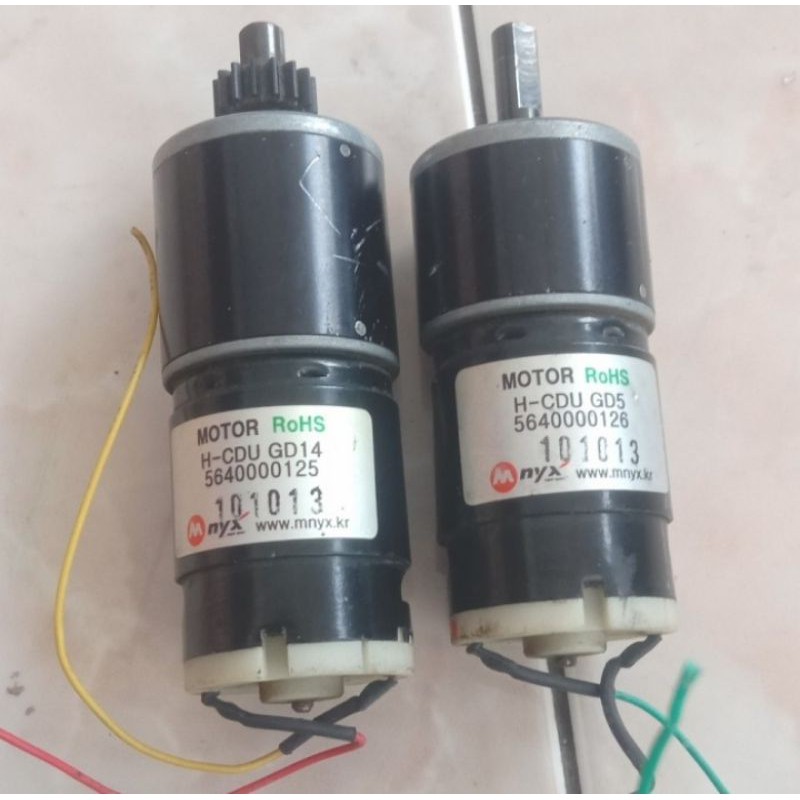 Dc Motor 12V H-CDU GD 14 H-CDU GD 5 Rohs 320 dan 243Rpm