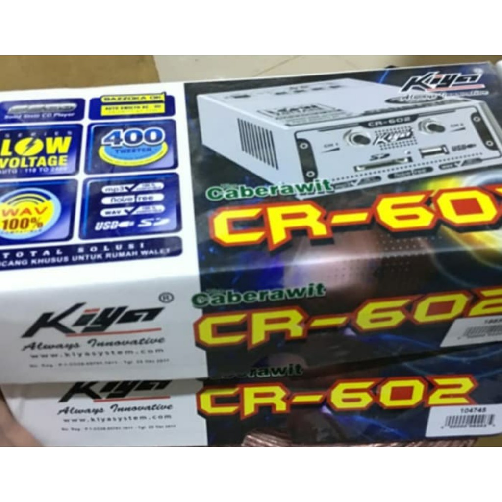 Ampli Walet Kiya CR 602 ( Cabe rawit )
