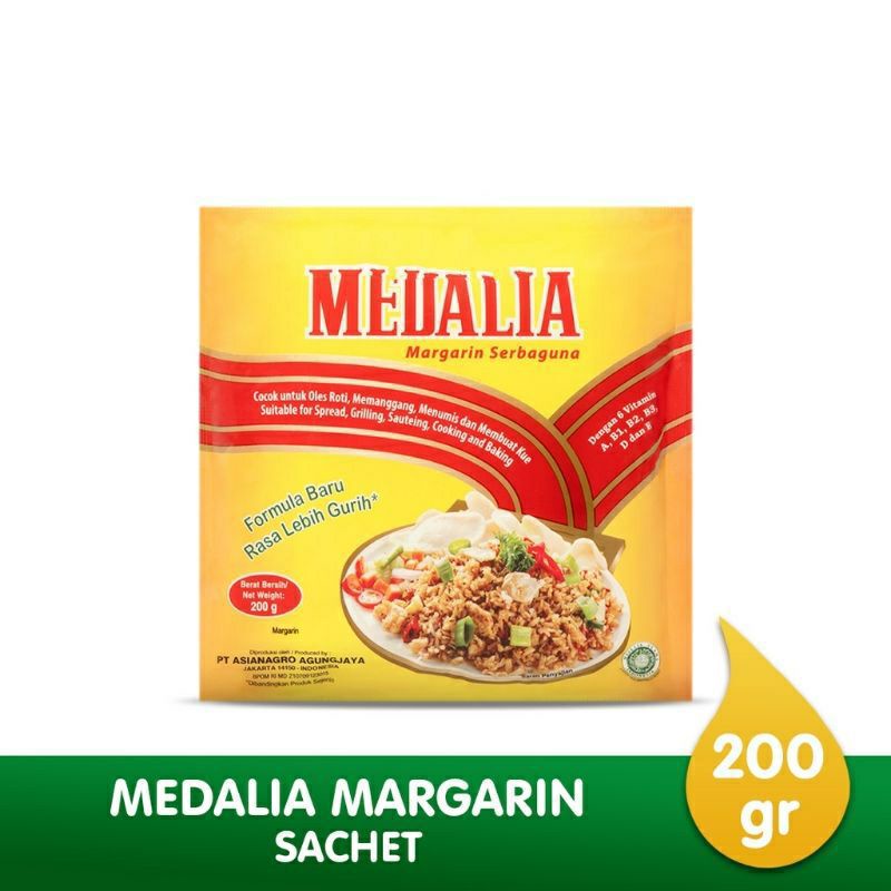 Margarine Medalia 200gr / Medalia Margarin 200 gram