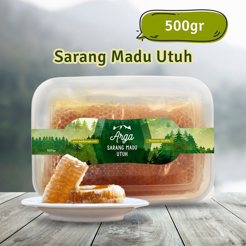 

Sarang Madu Arga - Madu Arga Sarang 500gr - Sarang Utuh Asli Arga 500 gram