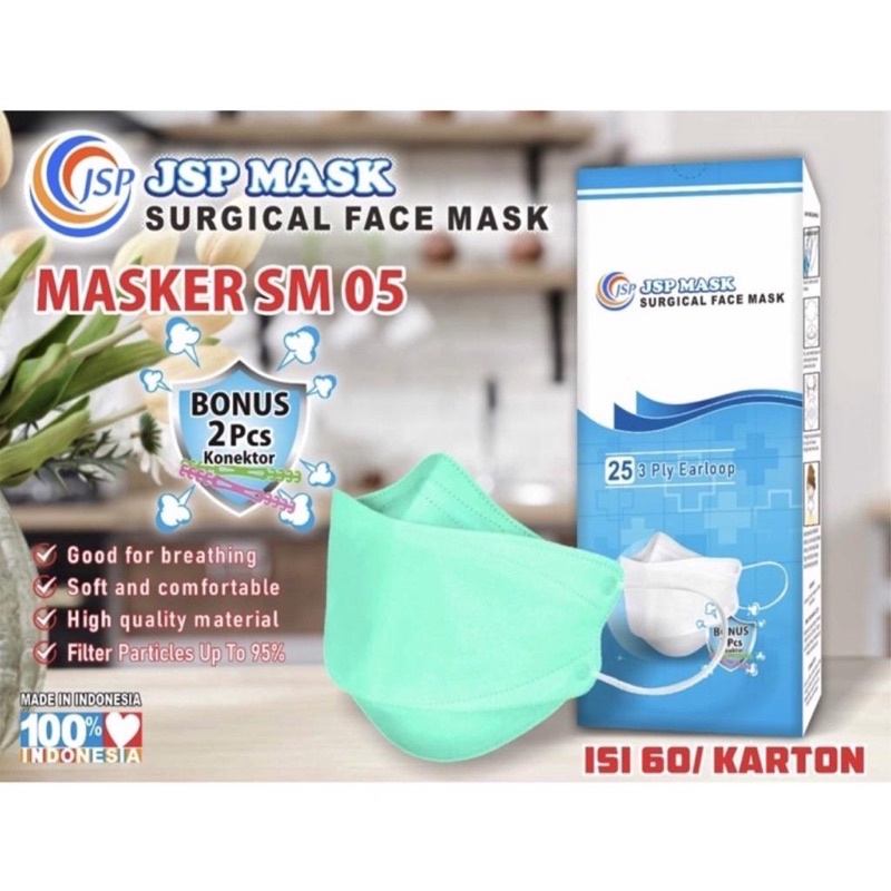 Masker KF94 JSP warna baru