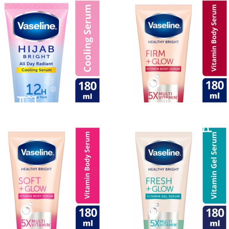 VASELINE Body Serum Healthy Bright / Hijab Bright - 180ml